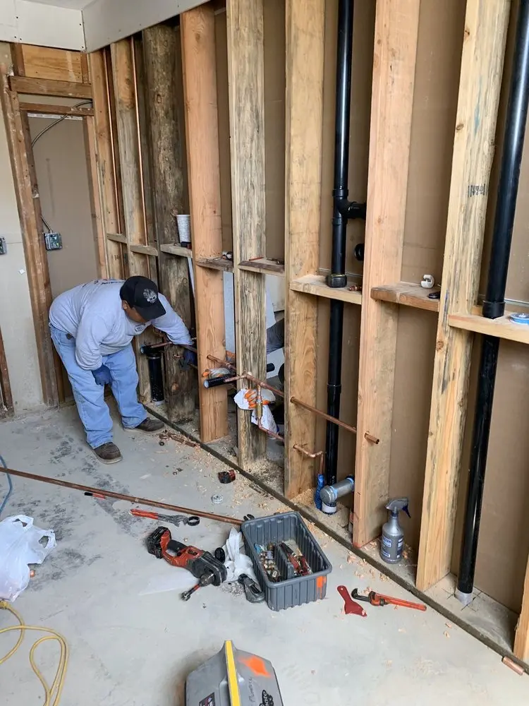 Commercial rough-in plumbing for Gas Line Repair in Medlock Park